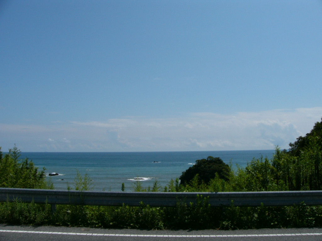 鴨川松島前の景色