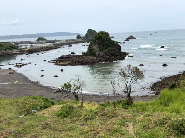 鴨川松島前の景色